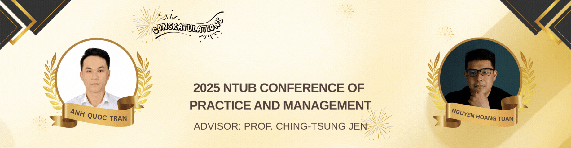 Congratulations! Master’s Students Receive Best Paper Award at the 2025 NTUB Conference